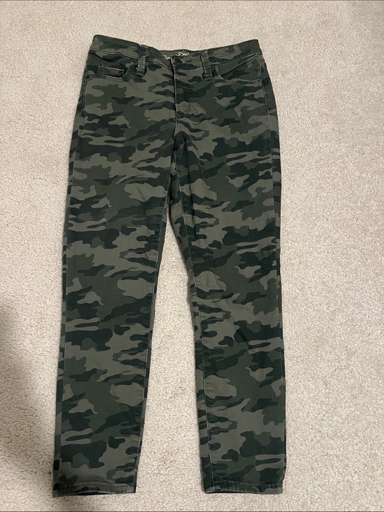 Universal Thread Denim - Universal Thread Women's Camo Skinny Jeans - Green/Black